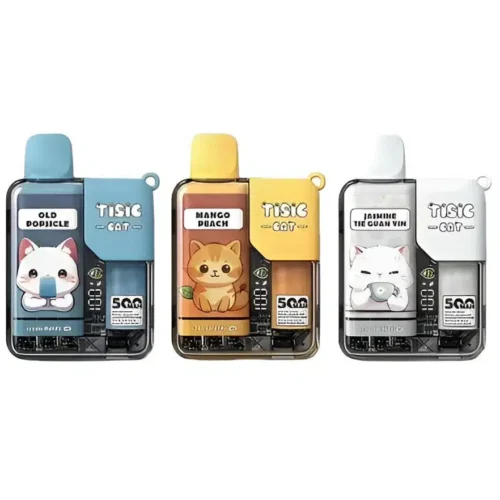 Alternative view of TISIC貓12000Puffs一次性電子煙｜萌系大容量拋棄式主機